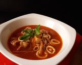 Foto langkah ke 5 dari resep Cumi Saos Padang.