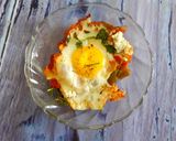 A picture of step 4 of Moroccan Shakshuka.