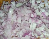 A picture of step 2 of Beef Qeema Samosa.