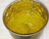 A picture of step 1 of Oats and orange rasam.