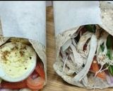 A picture of step 4 of 2 Easy Weightloss Oats Wrap.