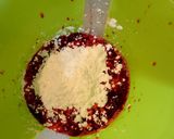 Foto del passaggio 12 della ricetta Cheesecake con Pasta Sfoglia Dolce Friabile e Salsa di Ciliegie a Specchio