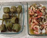 Foto del paso 8 de la receta: Alcachofas con almejas y langostinos