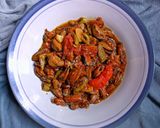 Foto langkah ke 4 dari resep Tumis Kerang Kupas ala WarTeg.
