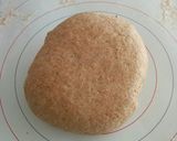 A picture of step 3 of 100% Whole Wheat Bread.