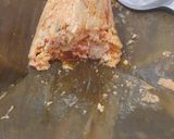 Foto langkah ke 5 dari resep Pepes Tahu Teri Basah Kemangi.