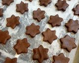 Gambar langkah 5 resipi Biskut Coklat Urai / Choco Rice Cookies Sukatan Cawan.