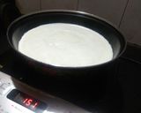 A picture of step 1 of Milk peda.