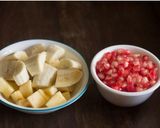 A picture of step 1 of Fruits Raita.