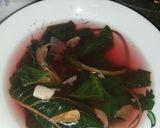 Foto langkah ke 4 dari resep Sayur bening bayam merah mudah.
