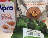 A picture of step 1 of Thick Chocolate Orange Breakfast Smoothie 🍊.