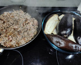Foto del paso 3 de la receta: Berenjenas rellenas de carne con bechamel