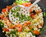 A picture of step 4 of Farali soup.