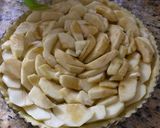 A picture of step 7 of Uruguayan Apple pie.
