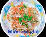 Hình bước làm 2 của món Miến xào ghẹ