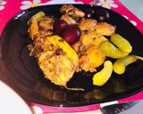 Hagymás szűzérme krumplival recept fázis 4 fotója