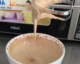 Hình bước làm 2 của món Dalgona coffee-Bọt biển không bị chảy nhé