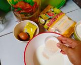 Foto langkah ke 1 dari resep Roti Goreng Isi Coklat (Tanpa Ulen, Adonan Dasar Minyak).