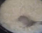 A picture of step 3 of Chocolate kalakand.