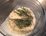 Une image de l'étape 2 de Dôme de riz au thym frais.