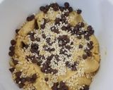 Gambar langkah 5 resipi Kukis Coklat Cip Almond #KCHUP.