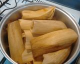 A picture of step 7 of Tamales.