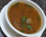 A picture of step 9 of Udupi Tomato Rasam.