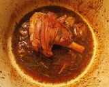 Une image de l'étape 3 de Souris d'Agneau confite au Miel et Thym.