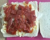 Foto langkah ke 3 dari resep Sandwich telur n smokebeef.