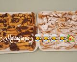 Foto del passaggio 6 della ricetta Chiacchiere e chiacchiere di carnevale con glassa al cioccolato 👩🍳🌍🇮🇹🏡🎭🎭🎭🎭🎭