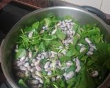 Foto del paso 2 de la receta: Crema vegana de berros y judías tiernas con piña