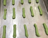 Foto langkah ke 3 dari resep Lidah Kucing Pandan Ekonomis Tanpa Cetakan🐱.