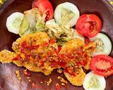 Foto langkah ke 6 dari resep Ayam Geprek Oatmeal: Enak & Sehat.