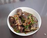 Hình bước làm 6 của món Cà hấp tương