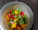 A picture of step 3 of Veg pasta.