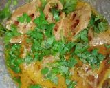 A picture of step 5 of Kamal kakdi ki sabji.