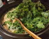 A picture of step 8 of Creamy Tortellini Soup with Kale.