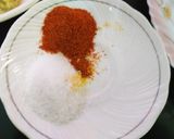 A picture of step 2 of Mutton potato curry.