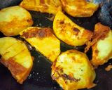 A picture of step 3 of Tandoori kohlrabi.