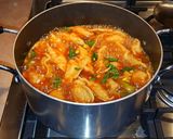 A picture of step 6 of Mike's Chinese Pork & Mushroom Dumpling Soup.