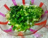 Foto del paso 1 de la receta: Bocadillos de hojas verdes c/salsa roja ☘️💗