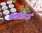 صورة لخطوة 3 من وصفة كيك وكاب كيك بهنريس بدون دقيق 👌