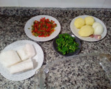 Foto del paso 1 de la receta: Bacalao al horno con patatas