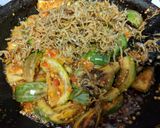 Foto langkah ke 3 dari resep Sambal Terong Ijo Teri.