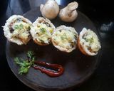 A picture of step 6 of Bread cheese katori.