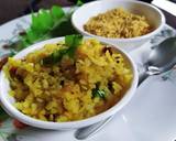Flattened rice poha recipe step 3 photo