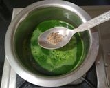 A picture of step 4 of Spinach Soup.