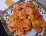 Foto langkah ke 7 dari resep Udang asam manis.