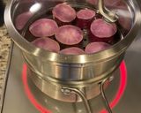 Hình bước làm 2 của món Bánh khoai lang tím phô mai 🍠
