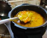 A picture of step 3 of Yellow Idli with Tangy Sambhar.